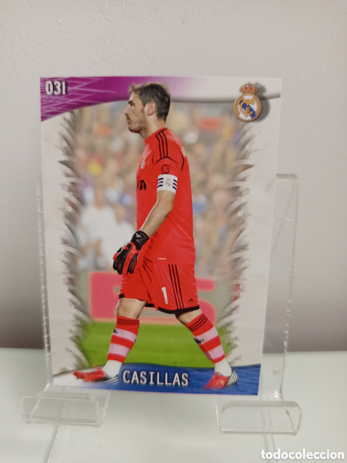 Cartes &agrave; collectionner de Football: ❇️ CROMO CARD ⚽ CASILLAS REAL MADRID 31 FICHAS LIGA QUIZ GAME 2014 13 14 2013 2014 MUNDICROMO ❇️