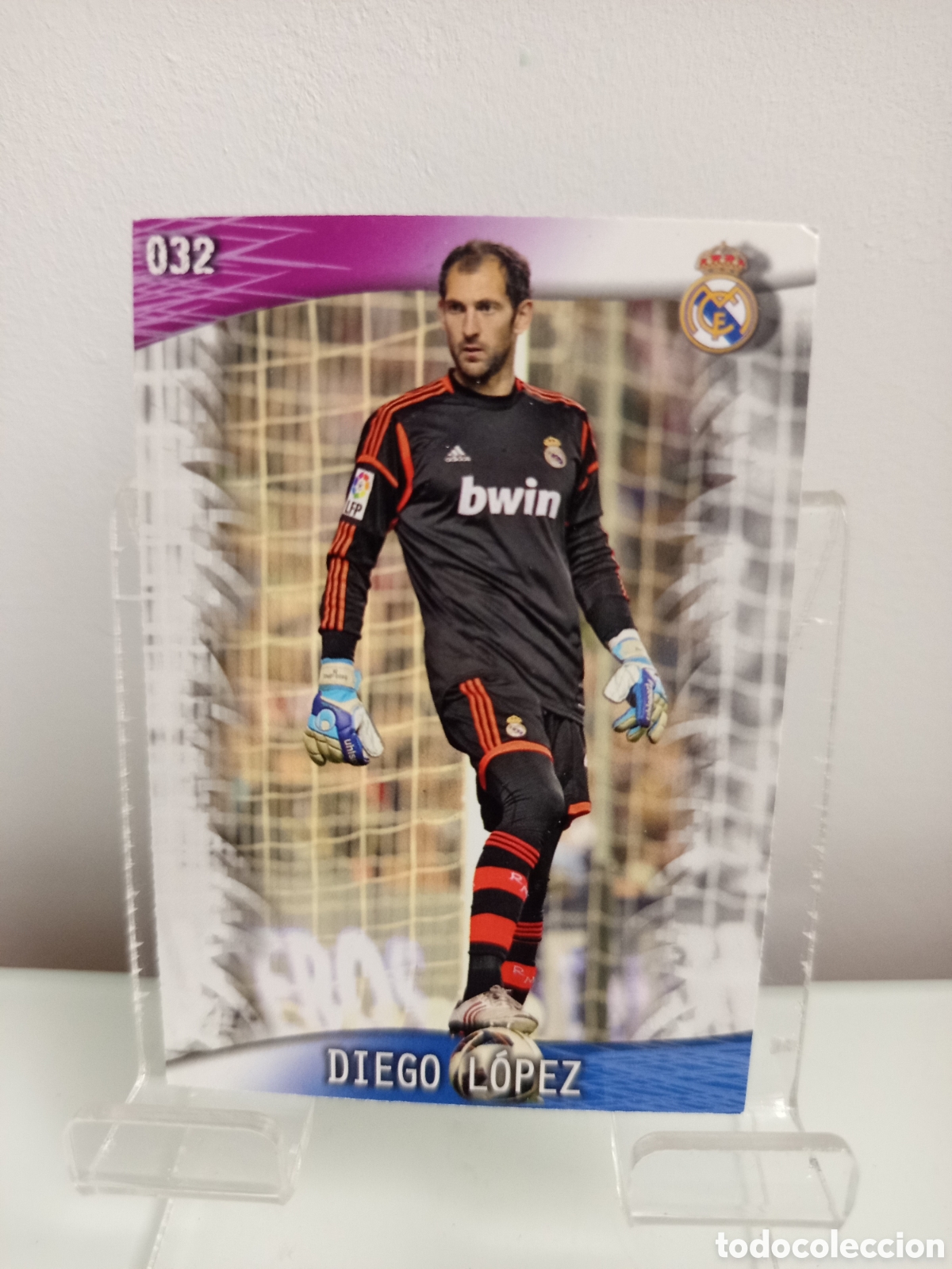 Cartes &agrave; collectionner de Football: ❇️ CROMO CARD ⚽ DIEGO L&Oacute;PEZ REAL MADRID 32 FICHAS LIGA QUIZ GAME 2014 13 14 2013 2014 MUNDICROMO ❇️