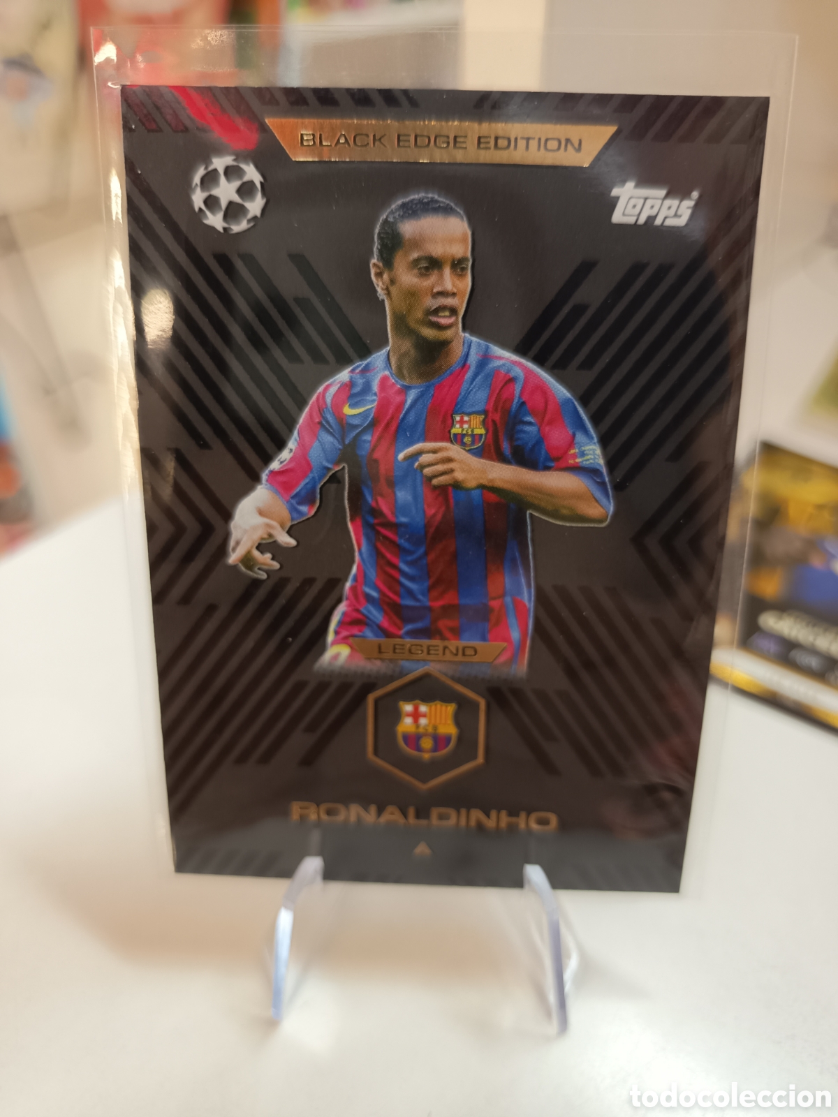 Football Stickers: BLACK EDGE RONALDINHO BE5 MATCH ATTAX EXTRA 2025 2026