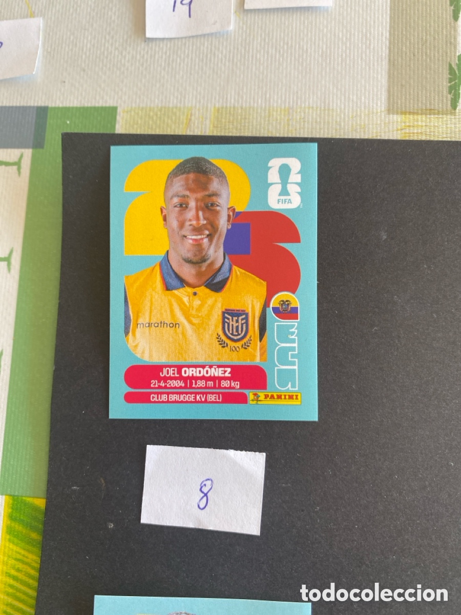 Cromos de F&uacute;tbol: Cromo Ecuador Mundial 2026 N* 8 nuevo