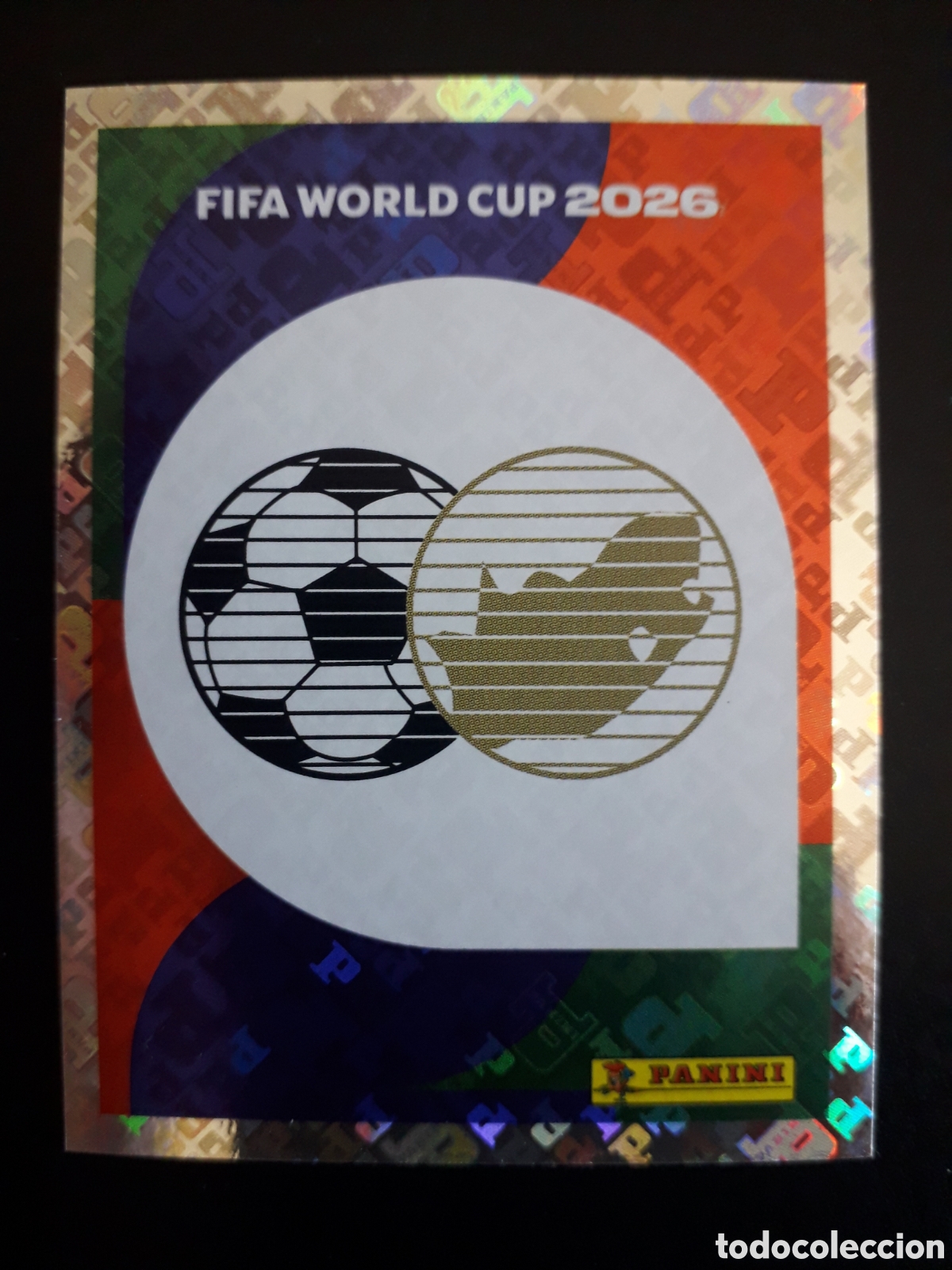 Cromos de F&uacute;tbol: ESCUDO SUD&Aacute;FRICA RSA 1 MUNDIAL F&Uacute;TBOL 2026 FIFA WORLD CUP PANINI SIN PEGAR PEDIDO M&Iacute;NIMO 3&euro;