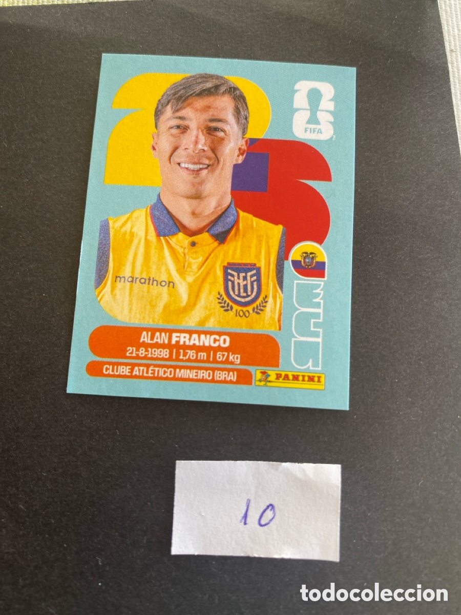 Cromos de F&uacute;tbol: Cromo Ecuador Mundial 2026 N* 10 nuevo