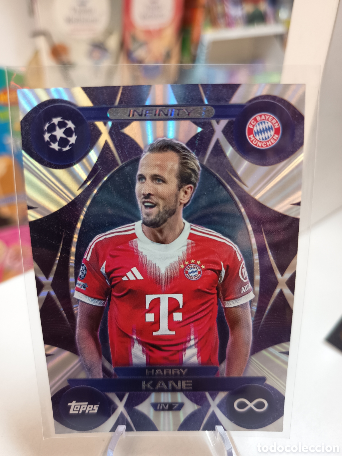 Cromos de F&uacute;tbol: INFINITY IN7 KANE MATCH ATTAX EXTRA 2025 2026
