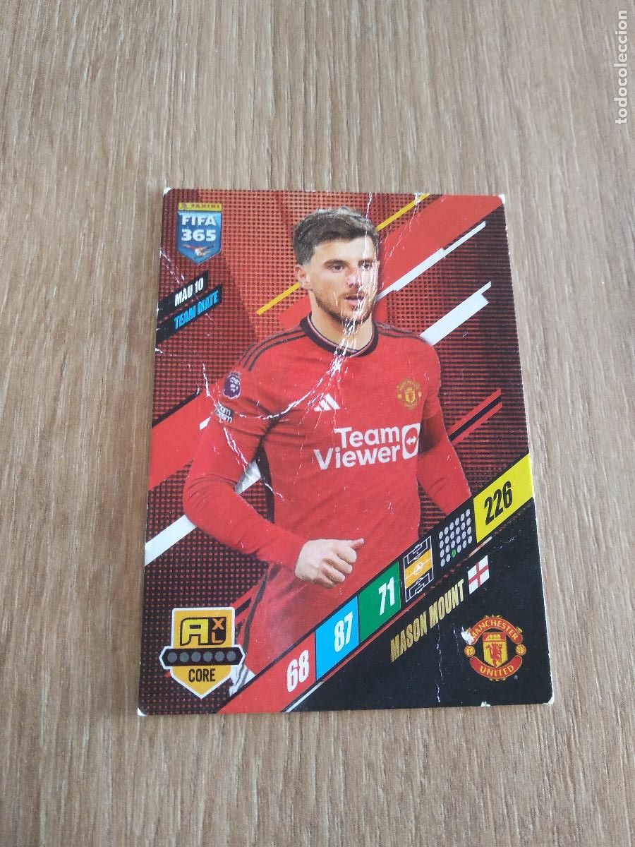 Cromos de F&uacute;tbol: MAU 10 MASON MOUNT MANCHESTER UNITED CROMO FUTBOL PANINI ADRENALYN 23-24 FIFA 365 2023-2024