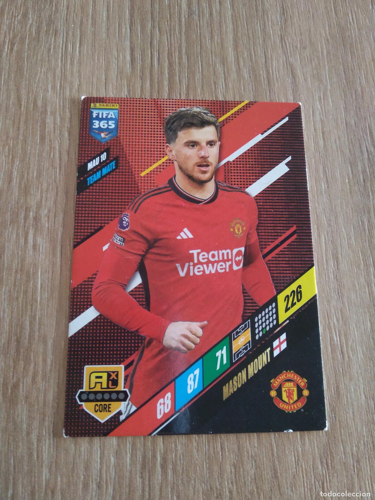 Cromos de F&uacute;tbol: MAU 10 MASON MOUNT MANCHESTER UNITED CROMO FUTBOL PANINI ADRENALYN 23-24 FIFA 365 2023-2024