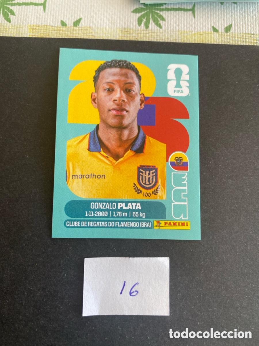 Cromos de F&uacute;tbol: Cromo Ecuador Mundial 2026 N* 16 nuevo