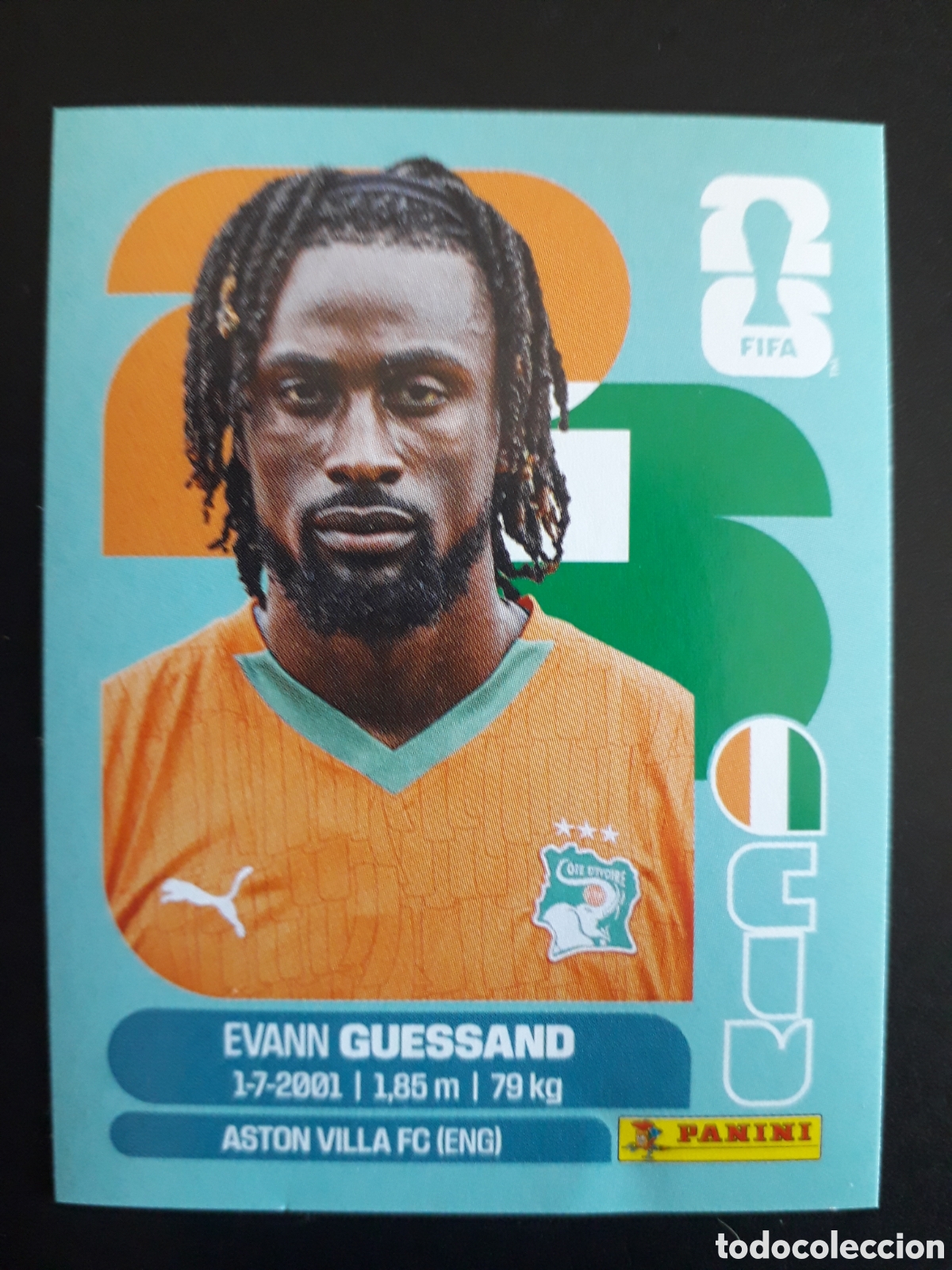 Cromos de F&uacute;tbol: GUESSAND COSTA DE MARFIL CIV 19 MUNDIAL F&Uacute;TBOL 2026 FIFA WORLD CUP PANINI SIN PEGAR PEDIDO M&Iacute;NIMO 3&euro;