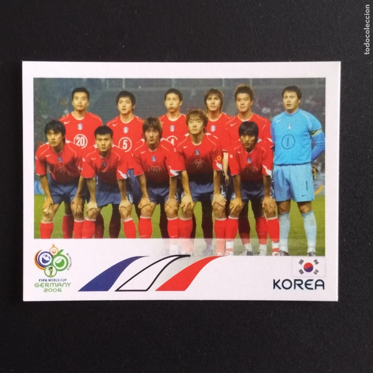Cromos de F&uacute;tbol: 492 SELECCION EQUIPO KOREA COREA FIFA WORLD CUP GERMANY 2006 MUNDIAL FUTBOL ALEMANIA PANINI