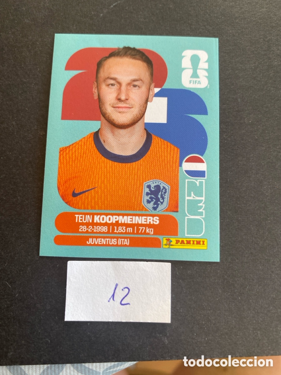 Cromos de Futebol: Cromo Holanda Mundial 2026 N* 12 nuevo