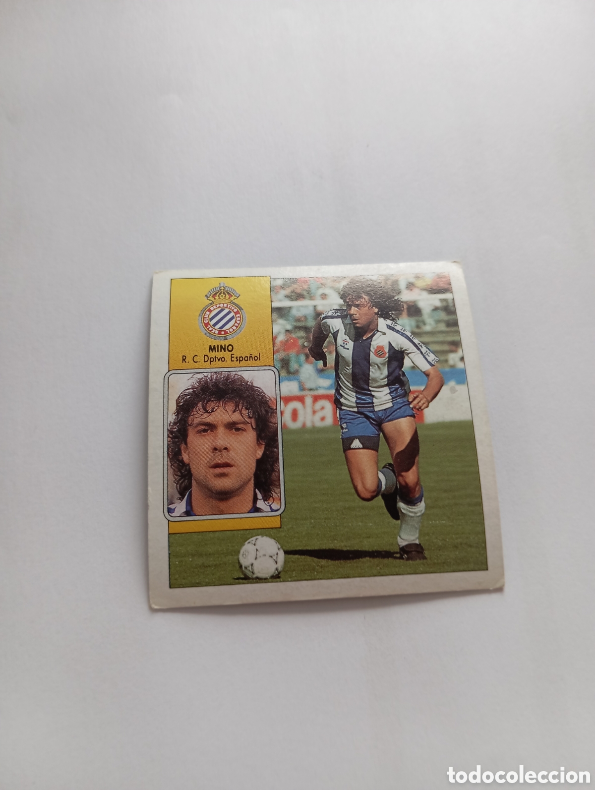 Cromos de Futebol: MINO Espanyol Espa&ntilde;ol Liga Este 1992 1993 Panini 92 93 NUEVO SIN PEGAR