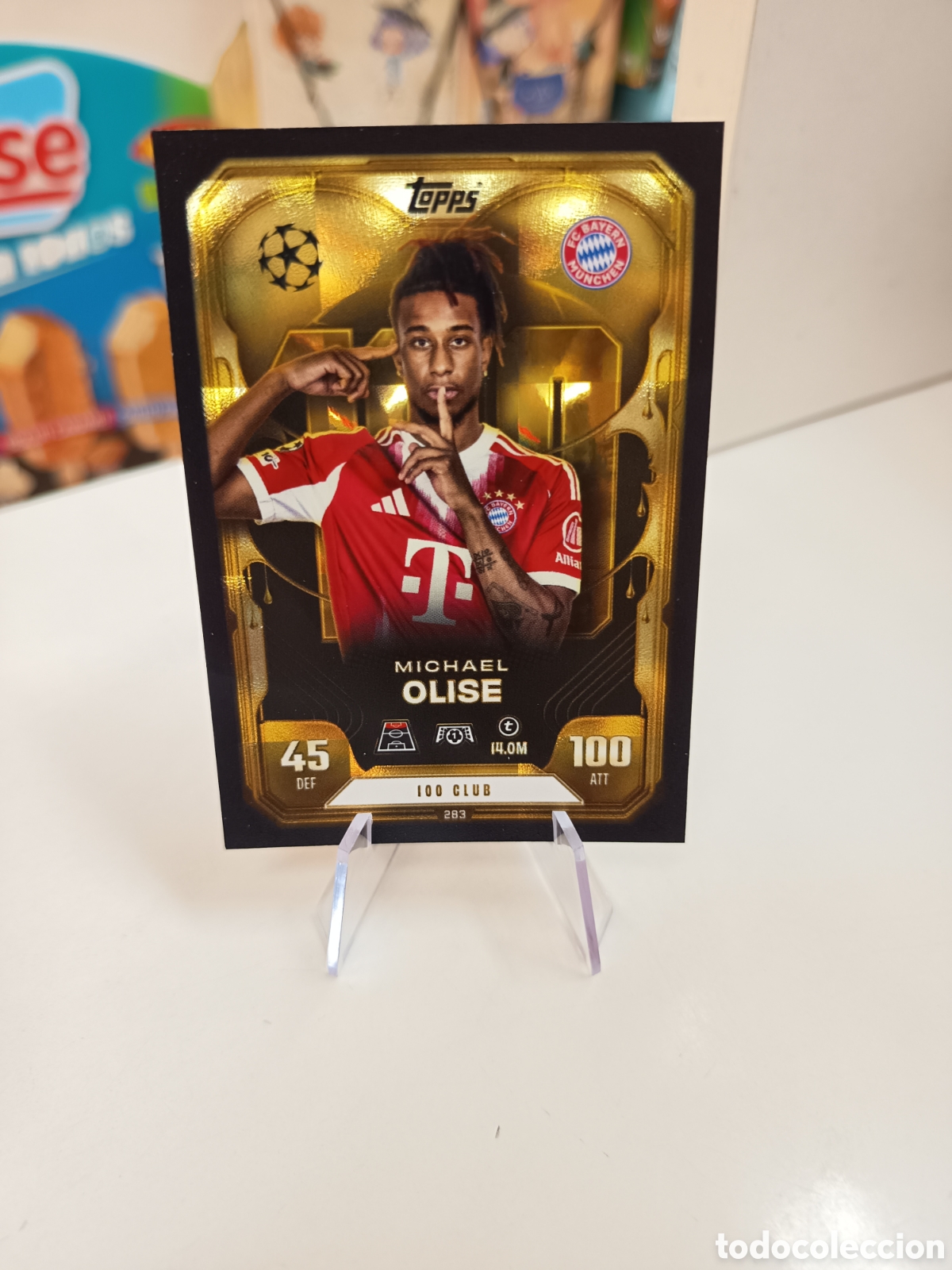 Cromos de Futebol: 100 CLUB OLISE 283 MATCH ATTAX EXTRA 2025 2026