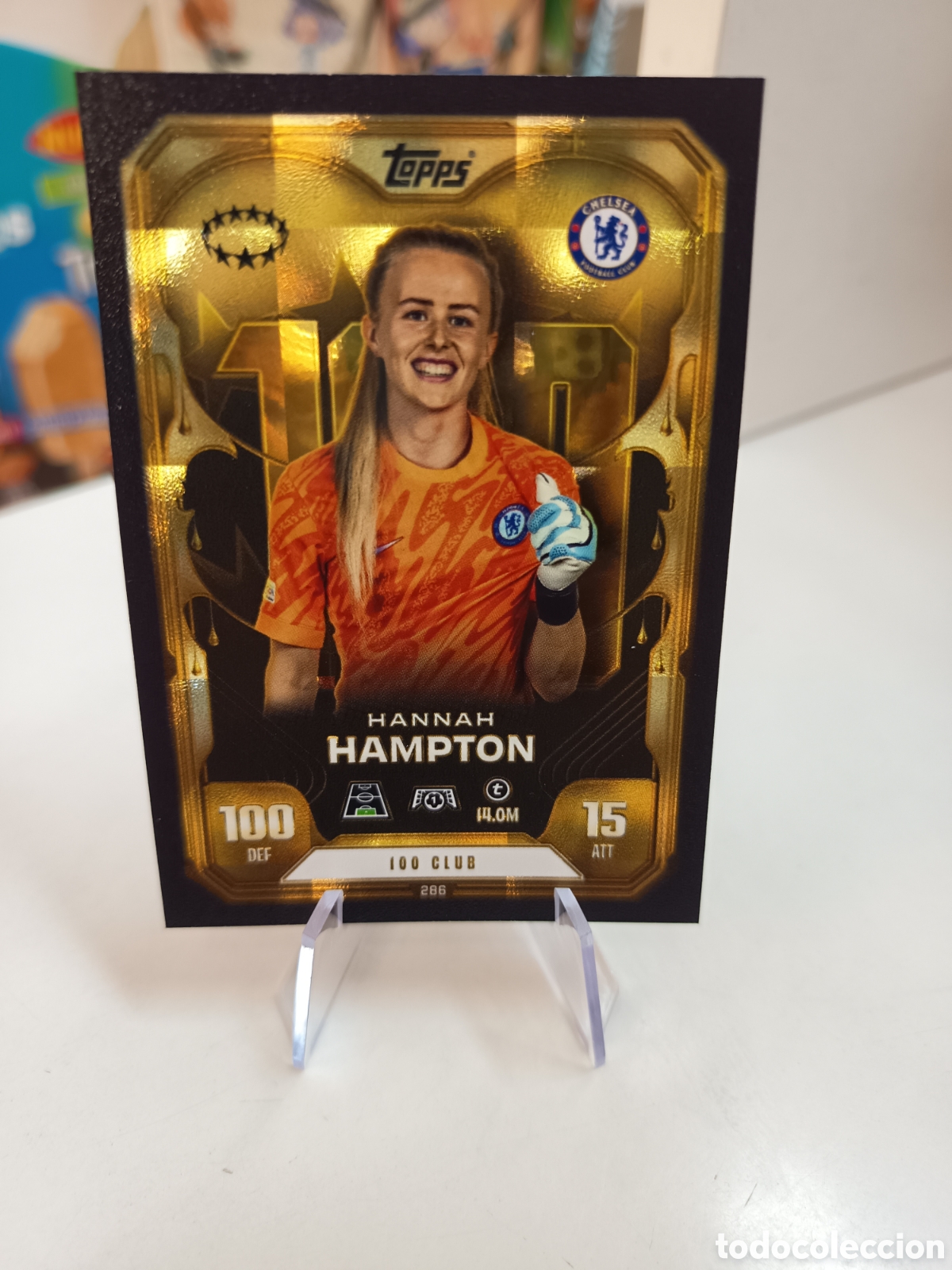 Cromos de Futebol: 100 CLUB HAMPTON 286 MATCH ATTAX EXTRA 2025 2026