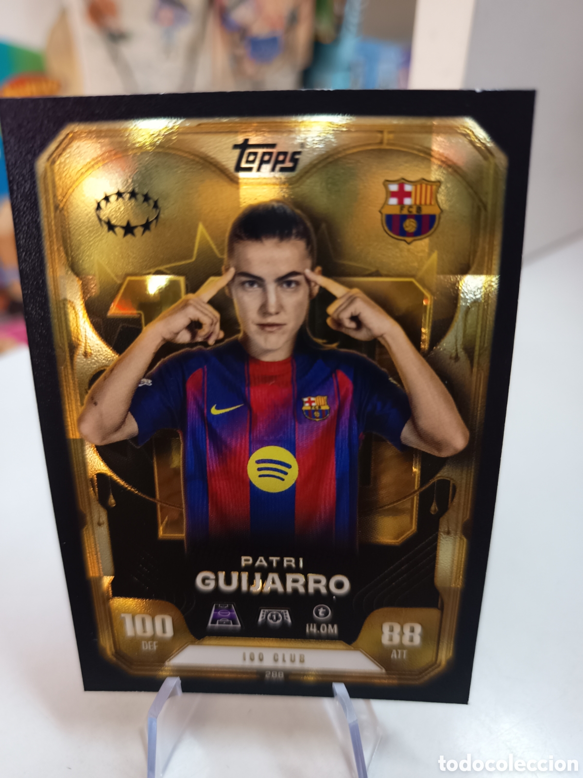 Cromos de Futebol: 100 CLUB GUIJARRO 288 MATCH ATTAX EXTRA 2025 2026