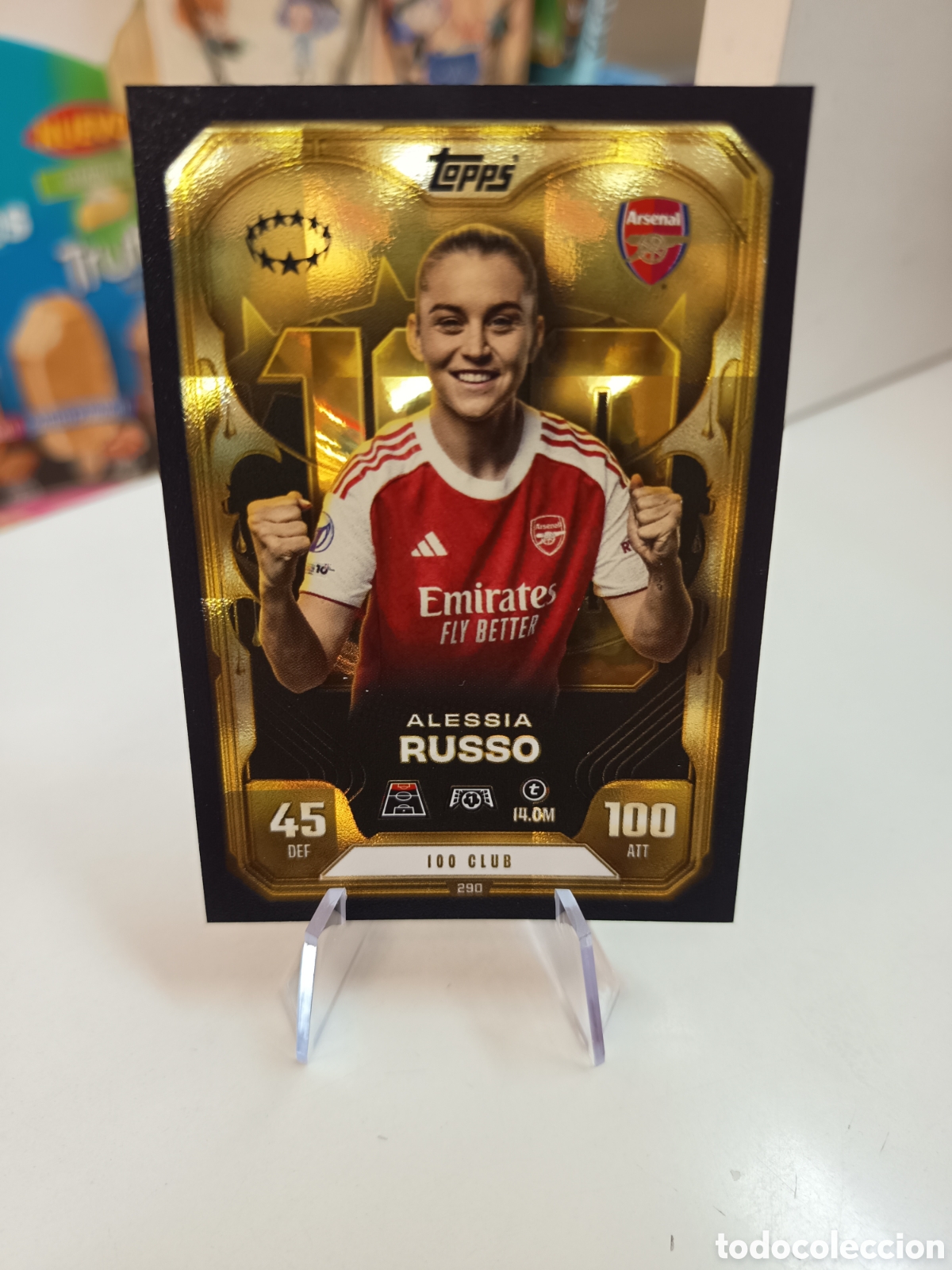 Football Stickers: 100 CLUB RUSSO 290 MATCH ATTAX EXTRA 2025 2026