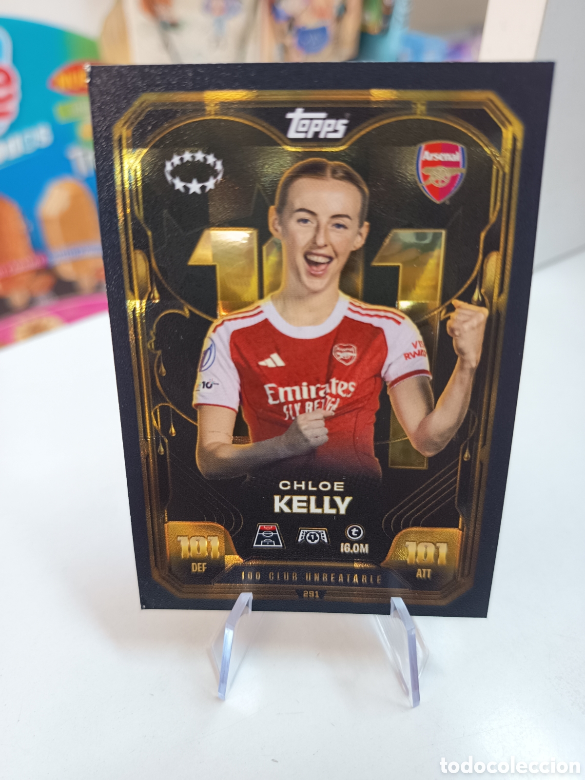 Football Stickers: 100 CLUB KELLY 291 MATCH ATTAX EXTRA 2025 2026