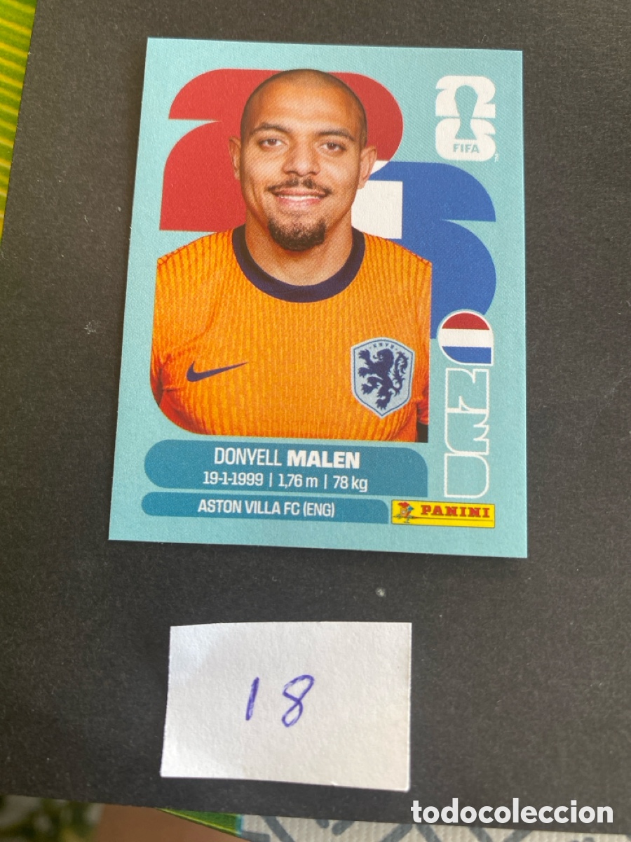 Football Stickers: Cromo Holanda Mundial 2026 N* 18 nuevo