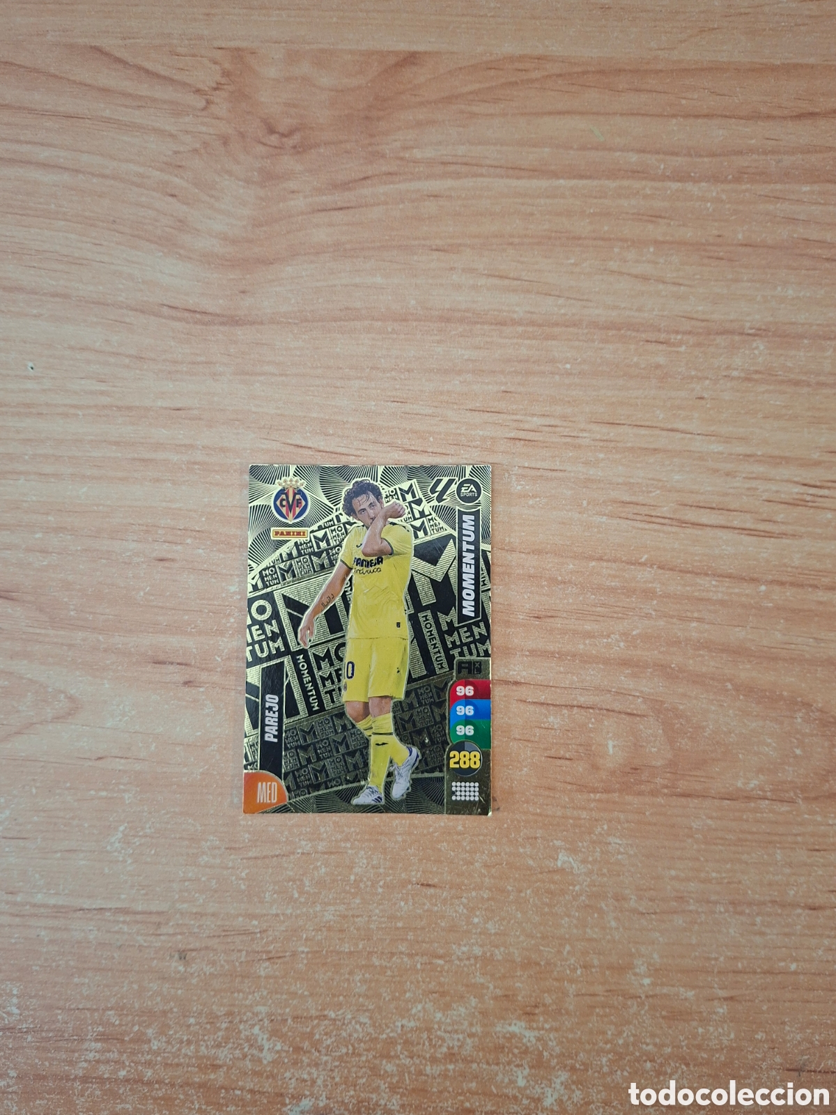 Football Stickers: Adrenalyn 24 25 parejo villarreal momentun sin pegar ver fotos