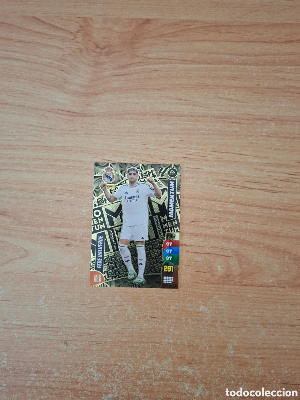 Football Stickers: Adrenalyn 24 25 valverde Madrid momentun sin pegar ver fotos