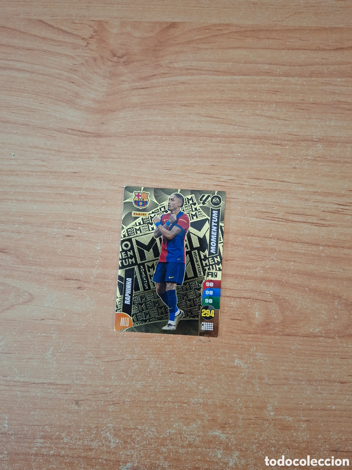 Football Stickers: Adrenalyn 24 25 raphinha Barcelona momentun sin pegar ver fotos