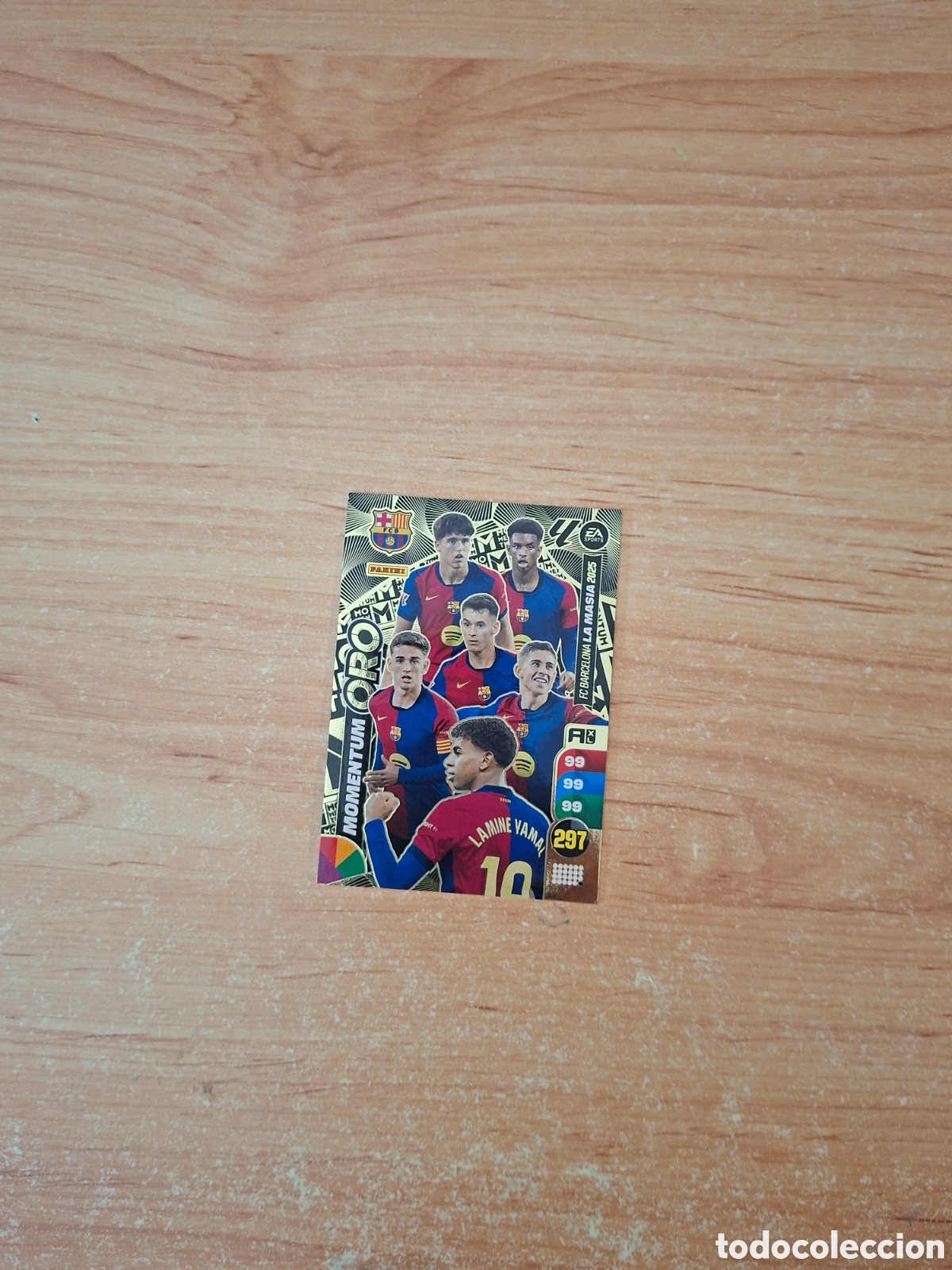 Football Stickers: Adrenalyn 24 25 momentun oro Barcelona sin pegar ver fotos