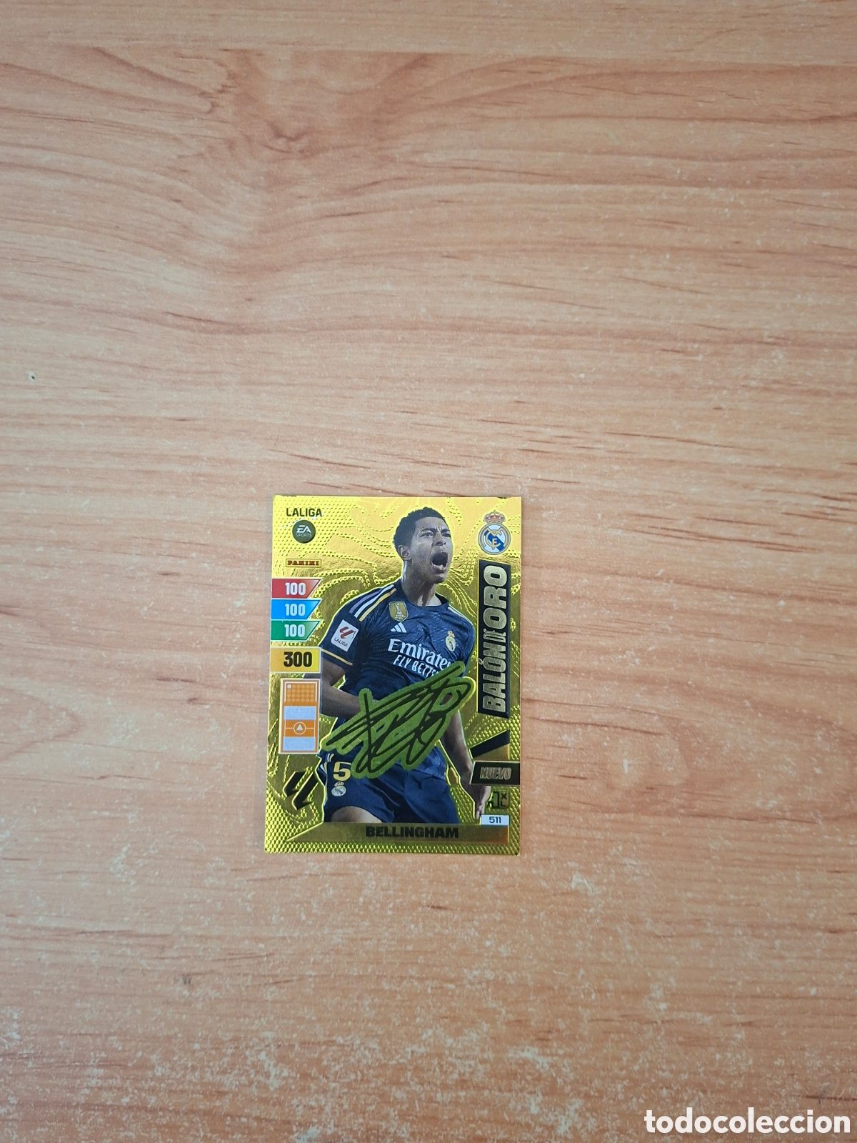 Fu&szlig;ball-Sticker: Adrenalyn 23 24 bellingham Madrid firmado balon de orosin pegar ver fotos