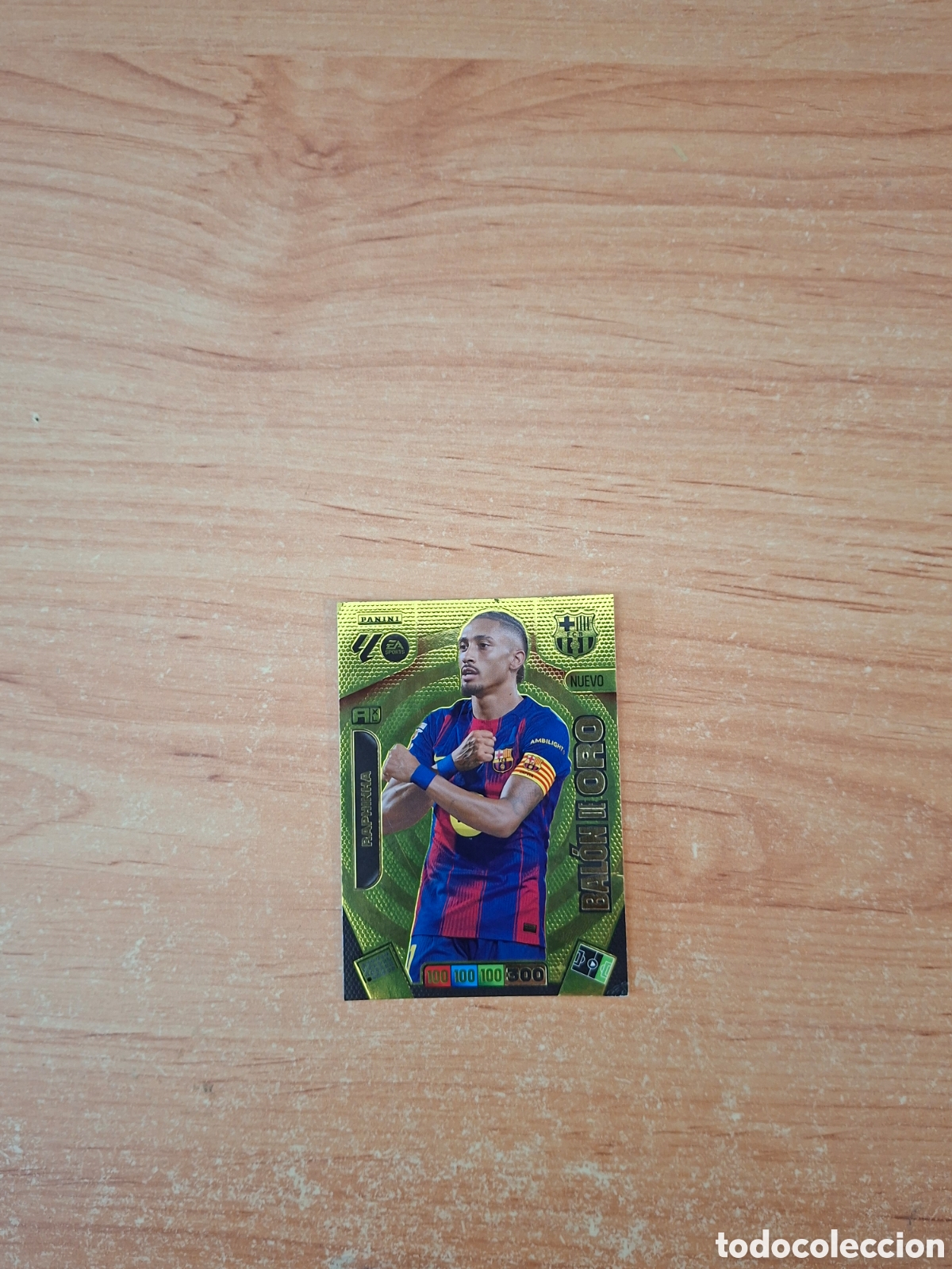 Fu&szlig;ball-Sticker: Adrenalyn 25 26 raphinha Barcelona balon de oro sin pegar ver fotos