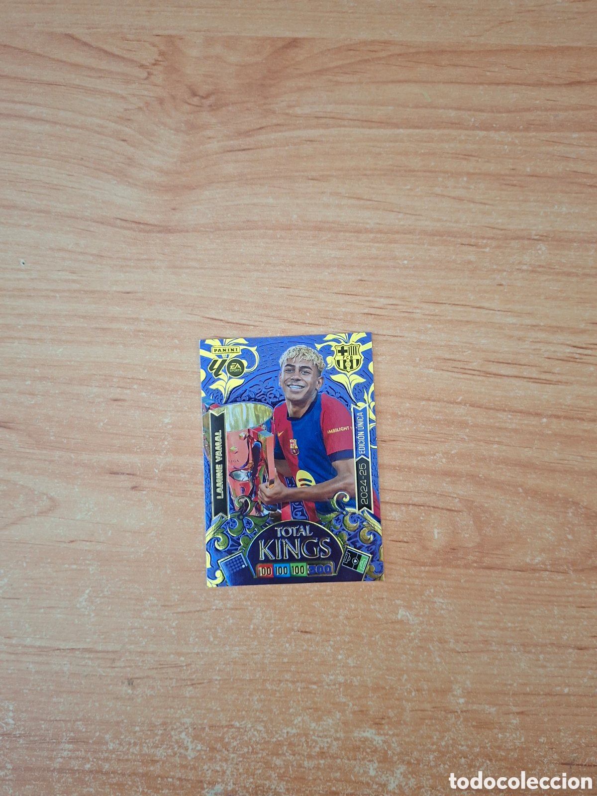 Fu&szlig;ball-Sticker: Adrenalyn 25 26 lamine yamal Barcelona total kings sin pegar ver fotos