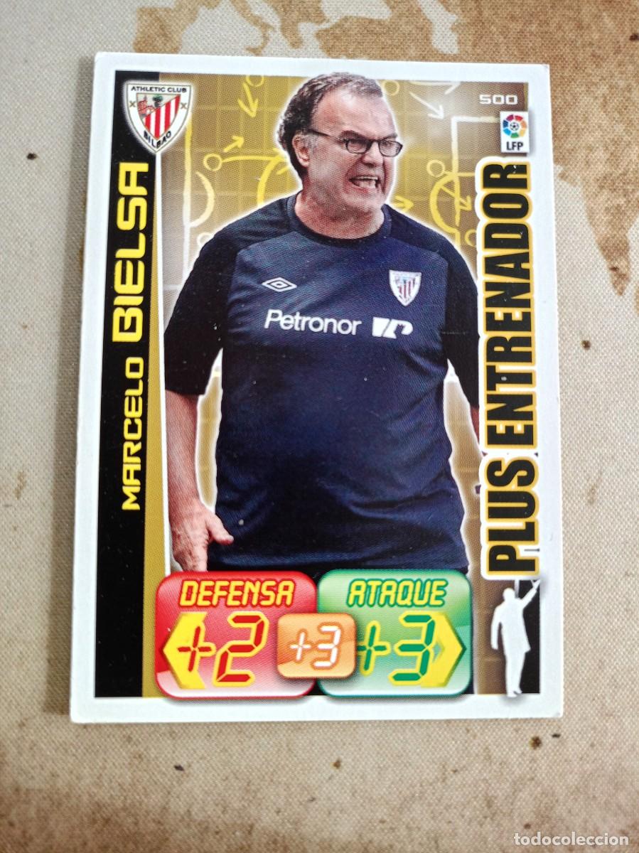 Cromos de F&uacute;tbol: # PLUS Entrenador 500 BIELSA Adrenalyn 2012-13