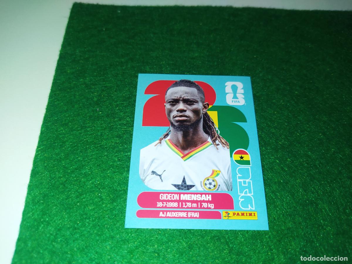 Fu&szlig;ball-Sticker: OFFICIAL STICKER COLLECTION WORLD CUP MUNDIAL 2026 - GHANA N&ordm; 7 MENSAH