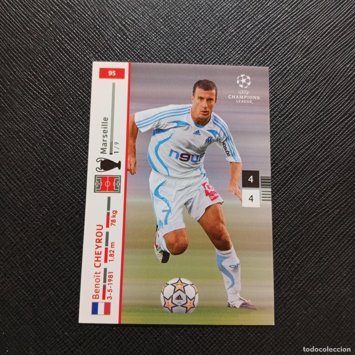 Fu&szlig;ball-Sticker: 70 CHEYROU MARSELLA PANINI TRADING CARDS UEFA CHAMPIONS LEAGUE 2007 2008 - (MD2002-3) PG35