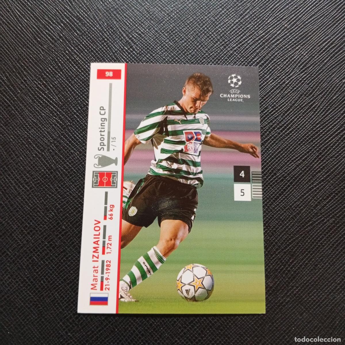 Cartes &agrave; collectionner de Football: 98 IZMAILOV SPORTING LISBOA PANINI TRADING CARDS UEFA CHAMPIONS LEAGUE 2007 2008 - (MD2002-3) PG35