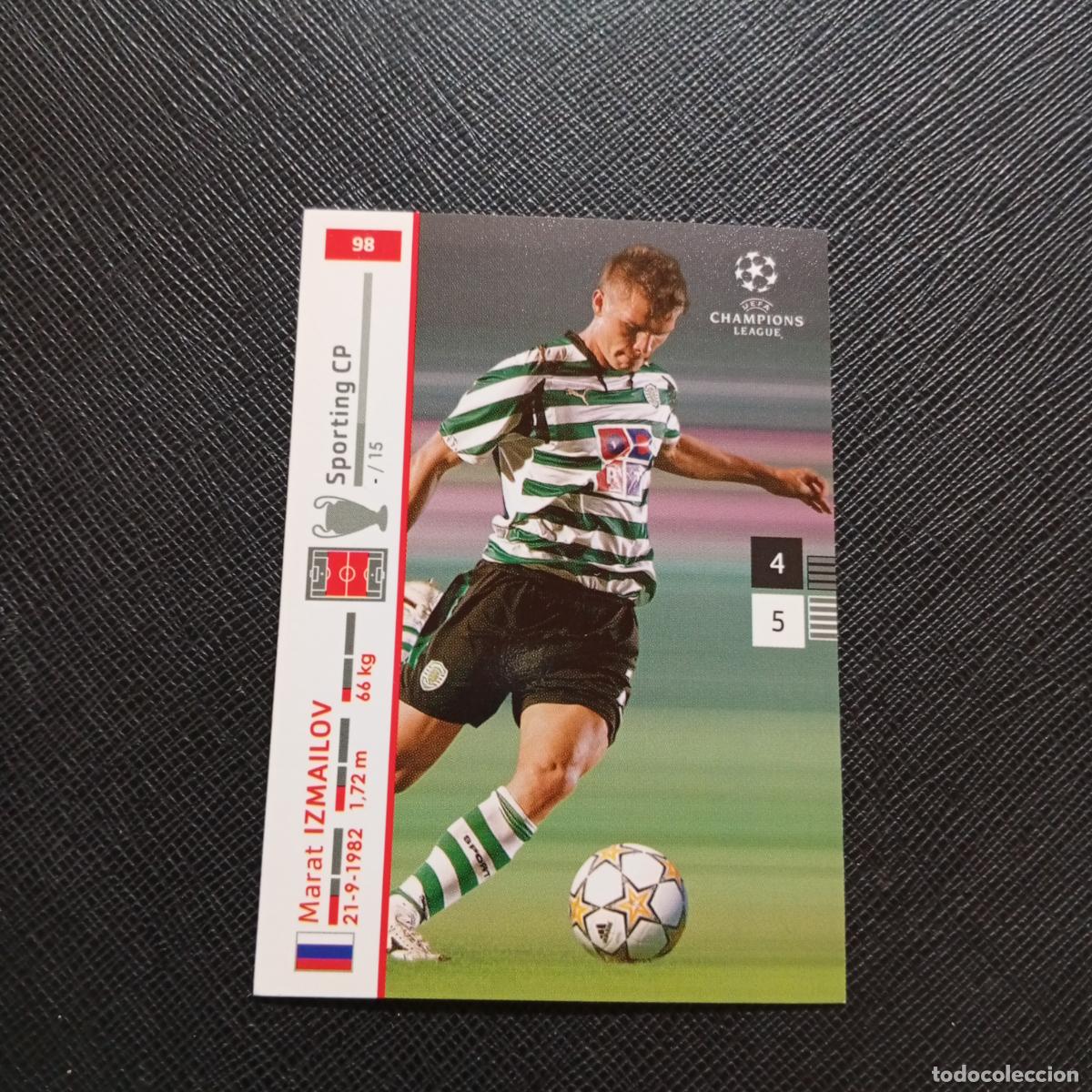 Cartes &agrave; collectionner de Football: 98 IZMAILOV SPORTING LISBOA PANINI TRADING CARDS UEFA CHAMPIONS LEAGUE 2007 2008 - (MD2002-3) PG36