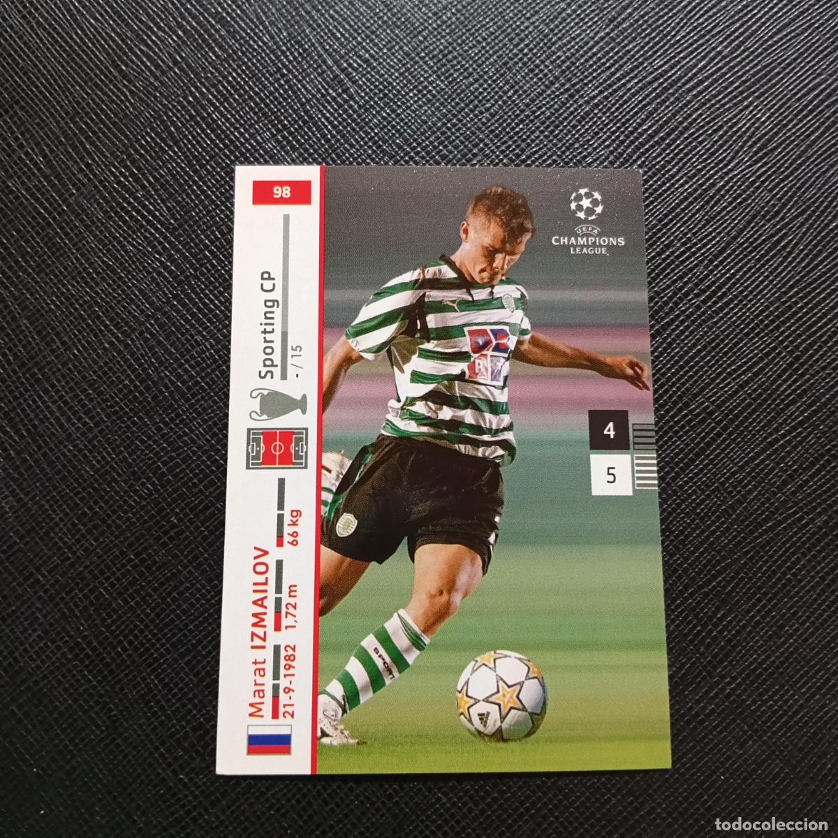Cartes &agrave; collectionner de Football: 98 IZMAILOV SPORTING LISBOA PANINI TRADING CARDS UEFA CHAMPIONS LEAGUE 2007 2008 - (MD2002-3) PG36 B