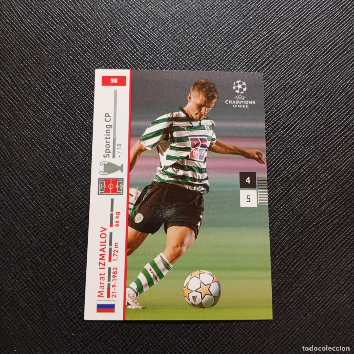 Cartes &agrave; collectionner de Football: 98 IZMAILOV SPORTING LISBOA PANINI TRADING CARDS UEFA CHAMPIONS LEAGUE 2007 2008 - (MD2002-3) PG37