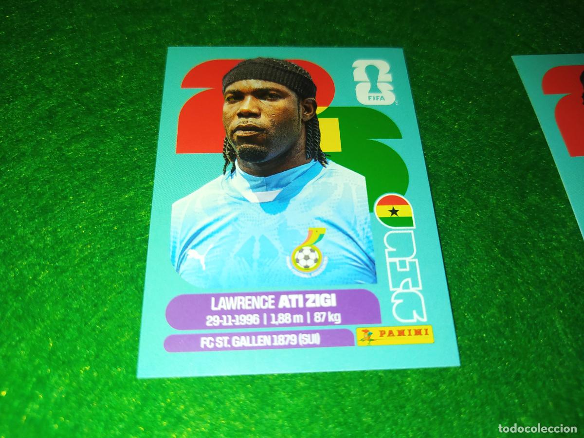 Cromos de F&uacute;tbol: OFFICIAL STICKER COLLECTION WORLD CUP MUNDIAL 2026 - GHANA N&ordm; 2 ATI ZIGI