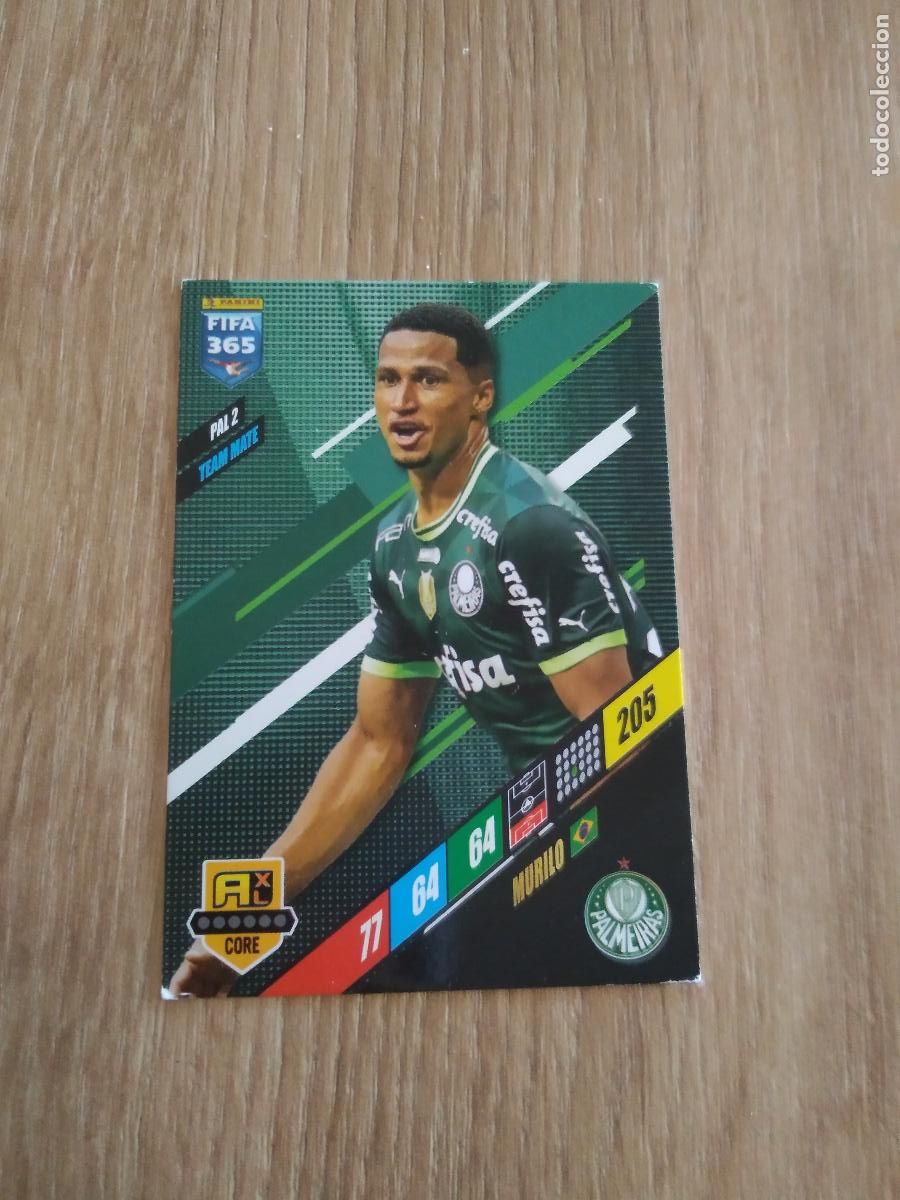 Cromos de F&uacute;tbol: PAL 2 MURILO PALMEIRAS CROMO FUTBOL PANINI ADRENALYN 23-24 FIFA 365 2023-2024