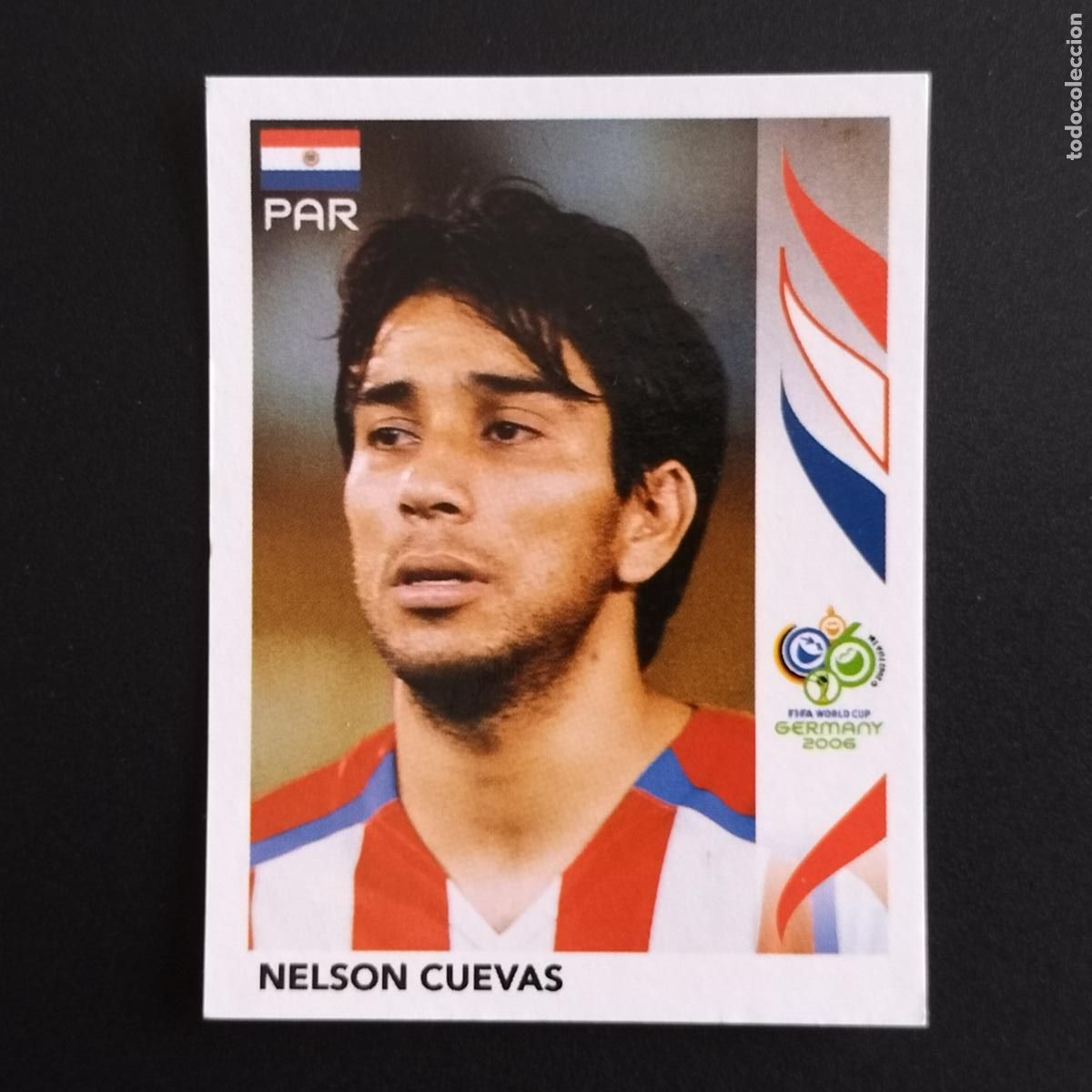 Cromos de F&uacute;tbol: 128 NELSON CUEVAS PARAGUAY CROMOS FIFA WORLD CUP GERMANY 2006 MUNDIAL FUTBOL ALEMANIA PANINI
