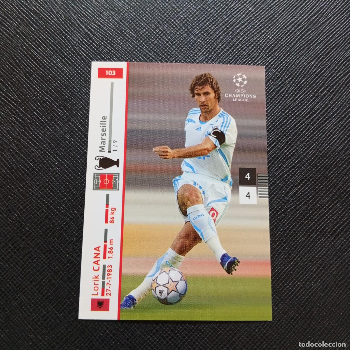 Cartes &agrave; collectionner de Football: 103 CANA MARSELLA PANINI TRADING CARDS UEFA CHAMPIONS LEAGUE 2007 2008 - (MD2002-3) PG36