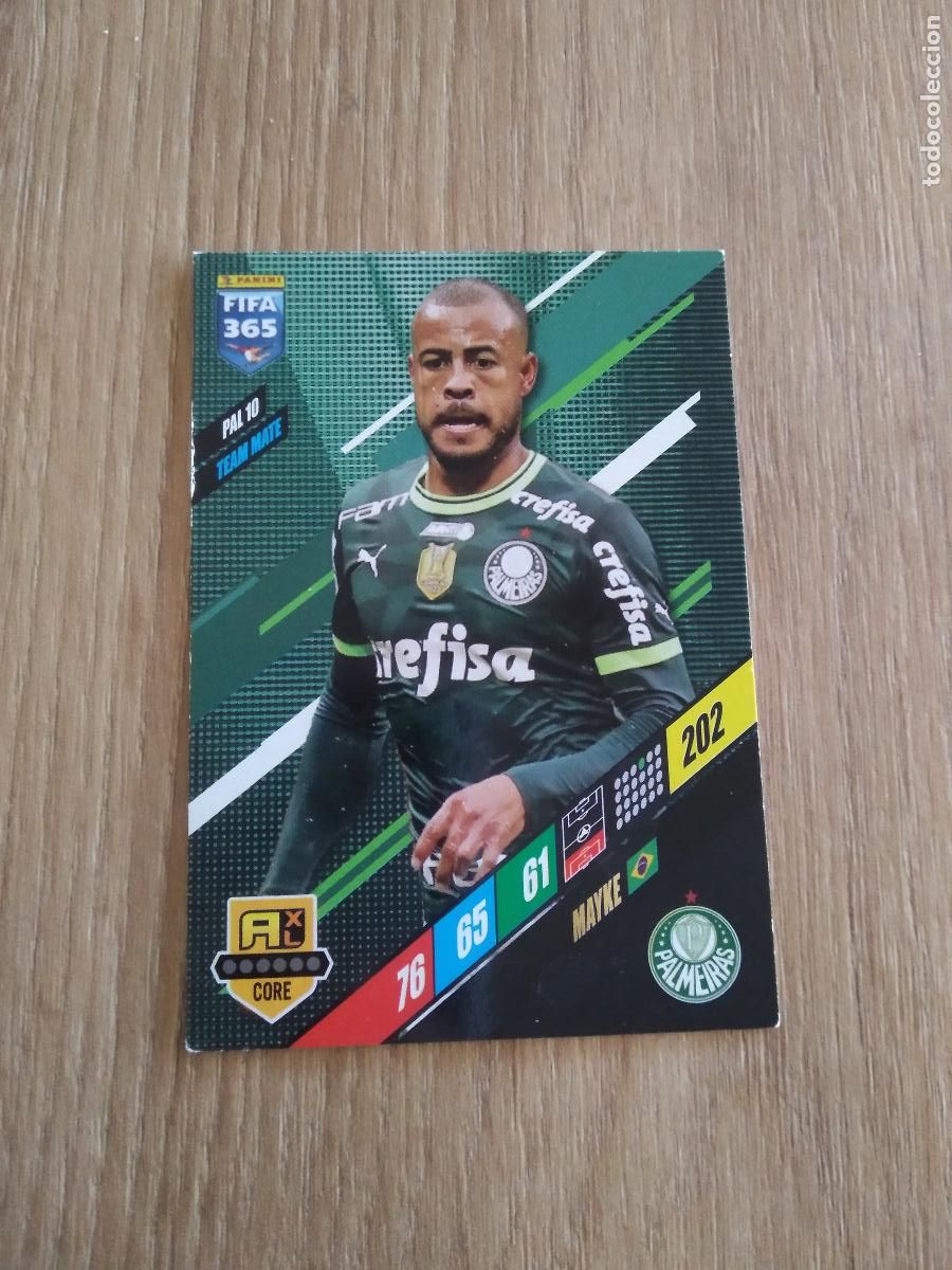 Football Stickers: PAL 10 MAYKE PALMEIRAS CROMO FUTBOL PANINI ADRENALYN 23-24 FIFA 365 2023-2024