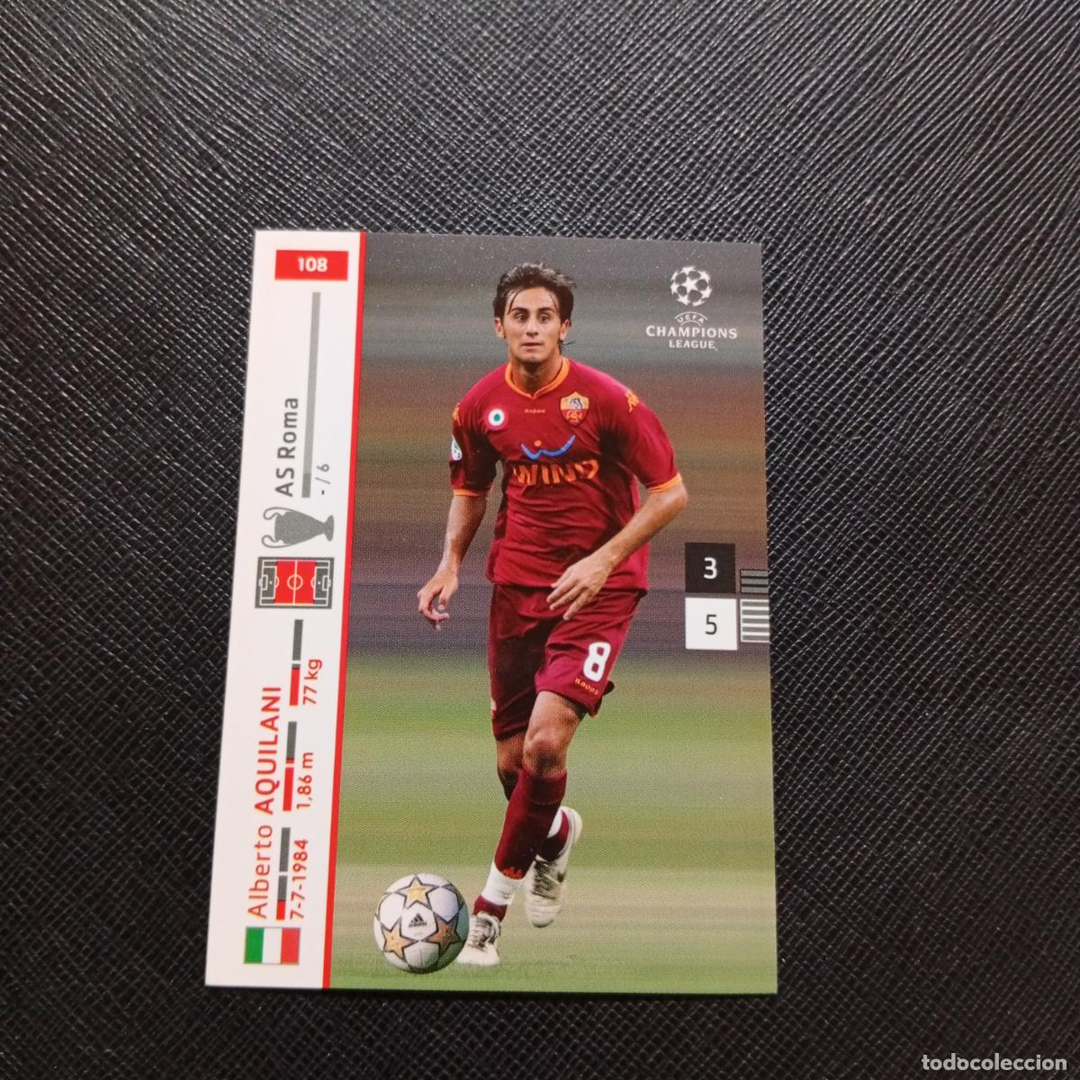 Fu&szlig;ball-Sticker: 108 AQUILANI ROMA PANINI TRADING CARDS UEFA CHAMPIONS LEAGUE 2007 2008 - (MD2002-3) PG37