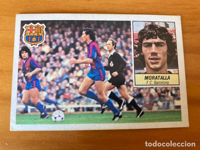 Cromos de F&uacute;tbol: MORATALLA FC BARCELONA 84-85 ESTE SIN PEGAR