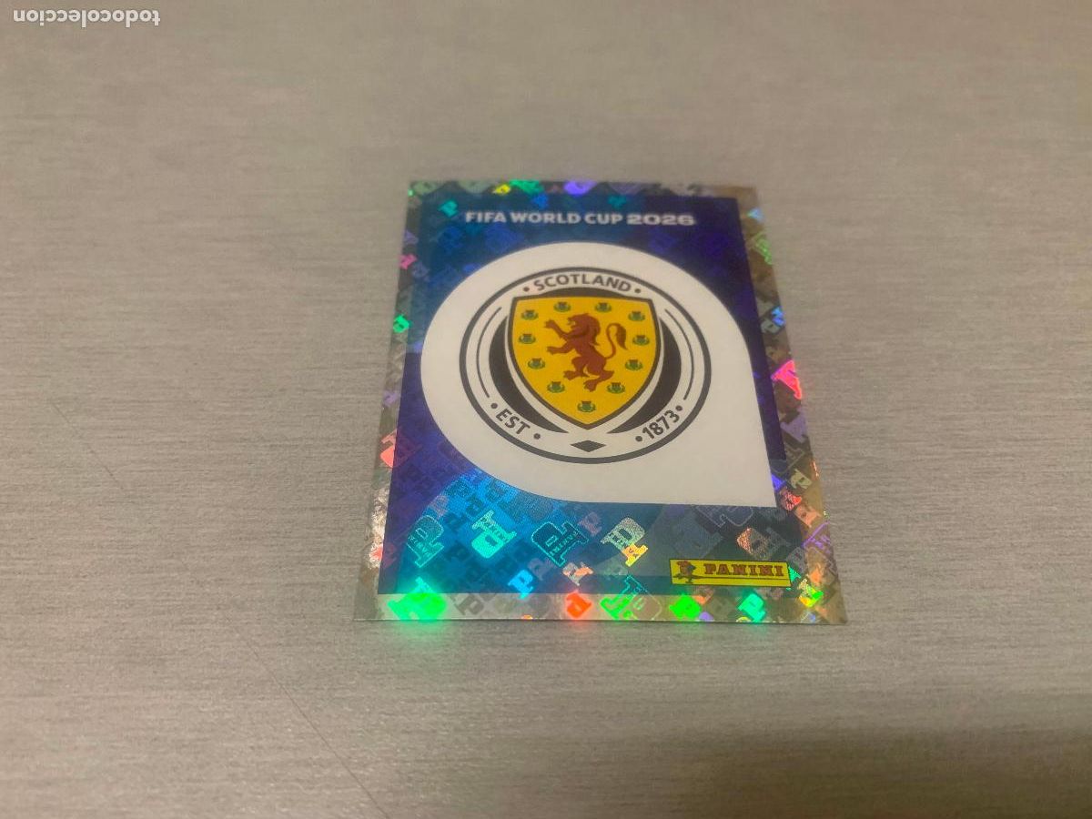 Cromos de F&uacute;tbol: SCOTLAND (ESCOCIA) ESCUDO - LOGO / SCO 1 FIFA WORLD CUP 2026 - PANINI (NUEVO)