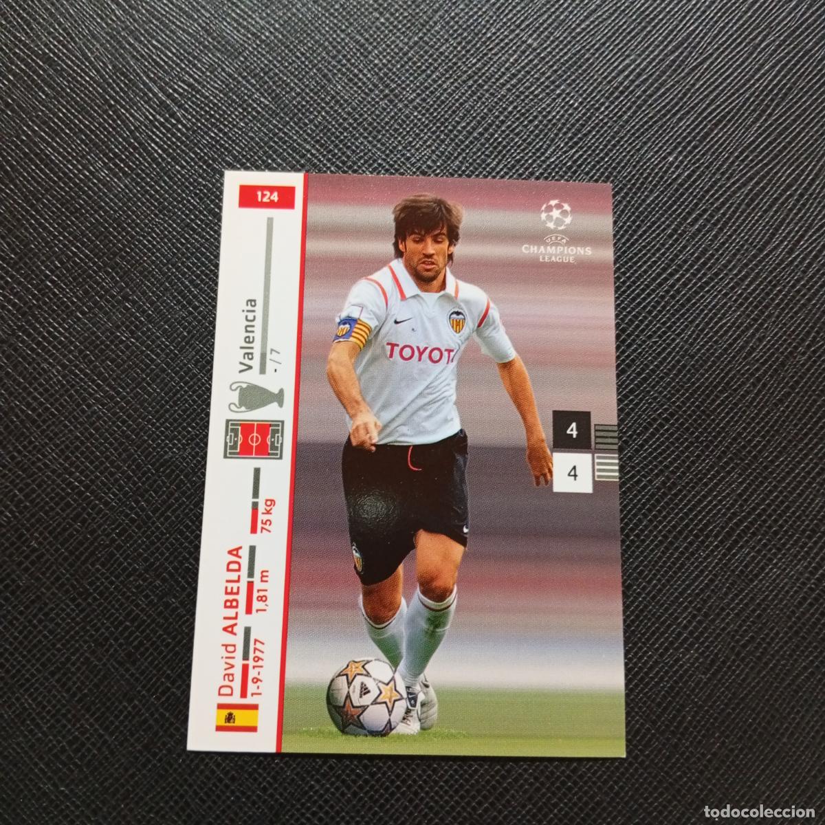 Cromos de F&uacute;tbol: 124 ALBELDA VALENCIA PANINI TRADING CARDS UEFA CHAMPIONS LEAGUE 2007 2008 - (MD2002-3) PG37