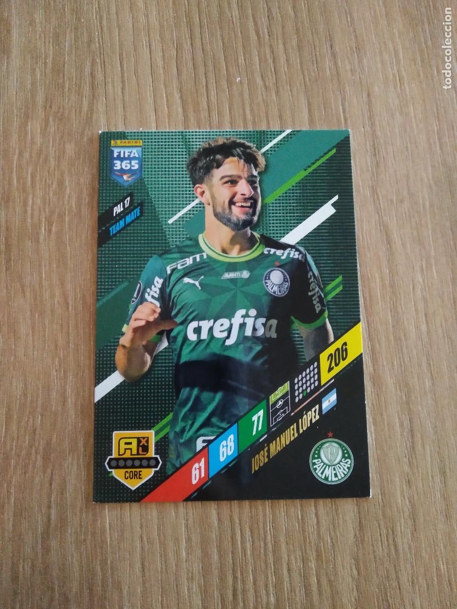 Cromos de F&uacute;tbol: PAL 17 JOSE MANUEL LOPEZ PALMEIRAS CROMO FUTBOL PANINI ADRENALYN 23-24 FIFA 365 2023-2024