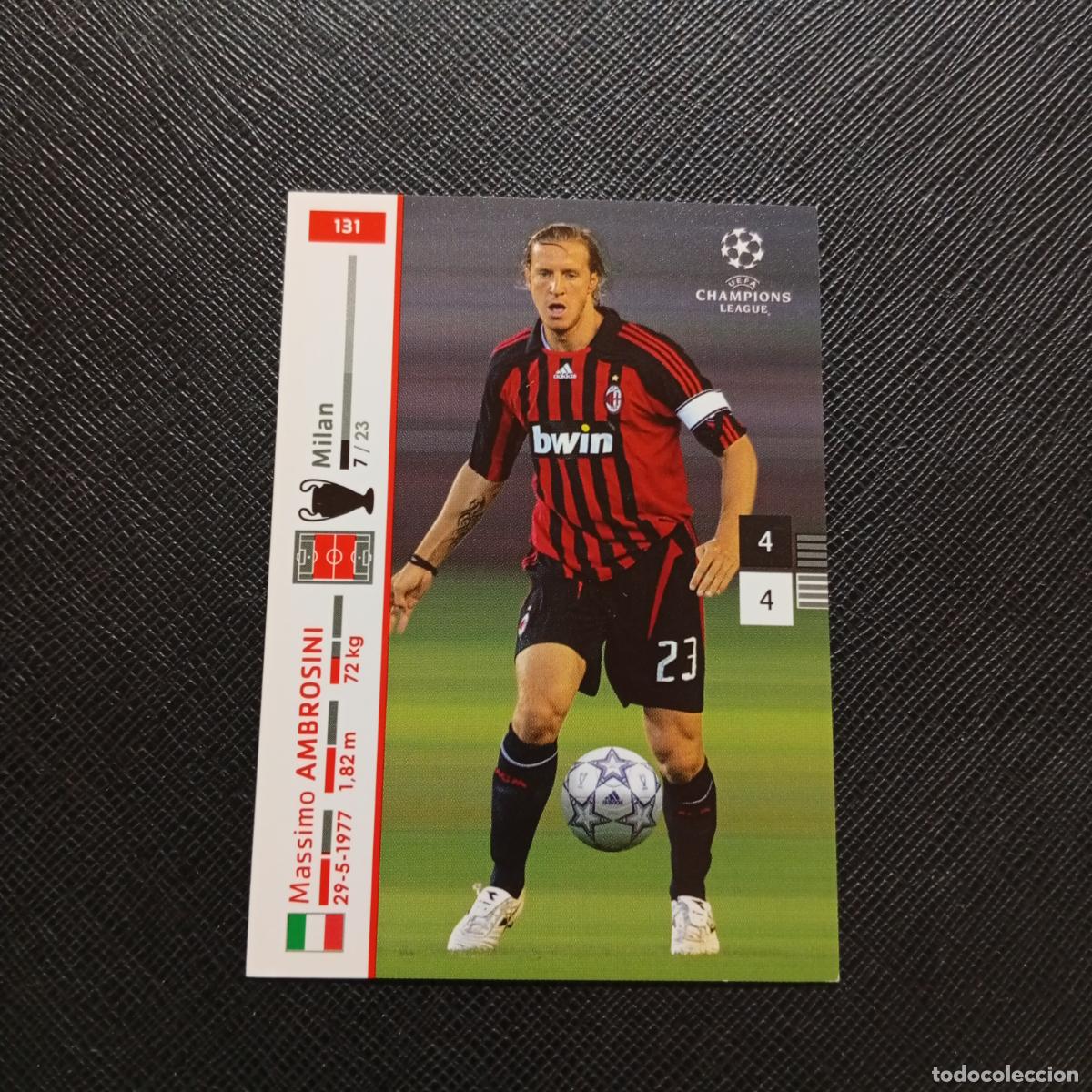Cromos de Futebol: 131 AMBROSINI MILAN PANINI TRADING CARDS UEFA CHAMPIONS LEAGUE 2007 2008 - (MD2002-3) PG37