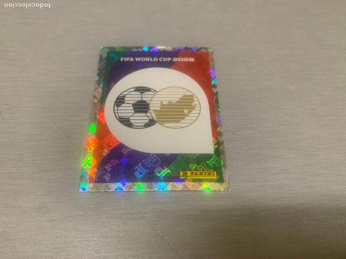 Fu&szlig;ball-Sticker: SUD&Aacute;FRICA RSA ESCUDO - LOGO / RSA 1 FIFA WORLD CUP 2026 - PANINI (NUEVO)