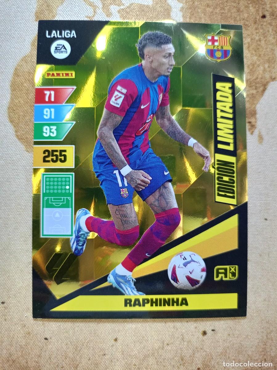 Cromos de F&uacute;tbol: Edici&oacute;n Limitada RAPHINHA Adrenalyn 2023-24
