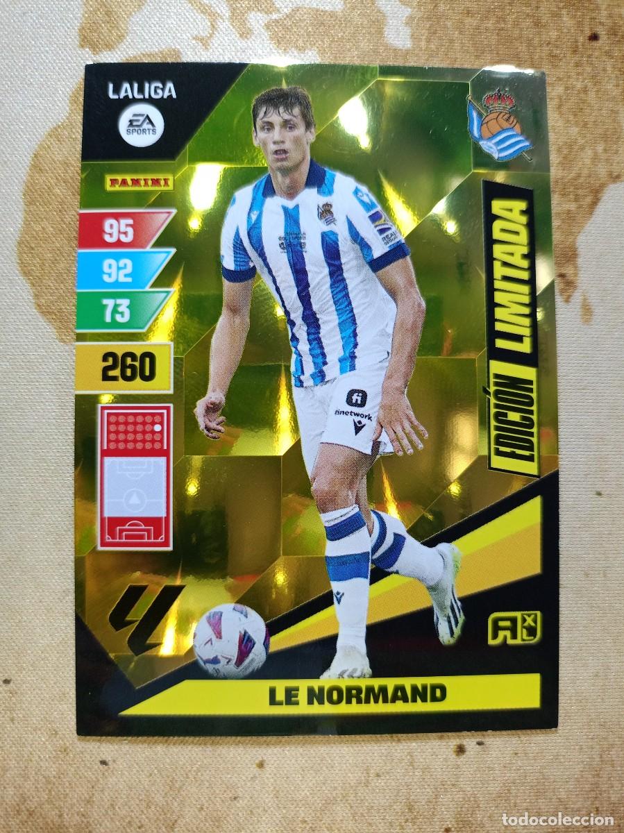 Cromos de F&uacute;tbol: Edici&oacute;n Limitada LE NORMAND Adrenalyn 2023-24