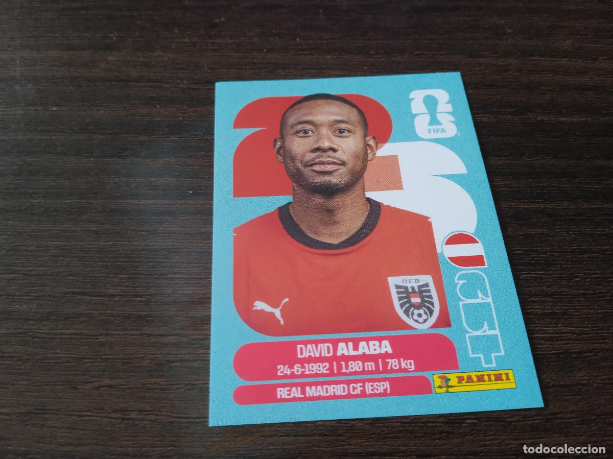 Cromos de F&uacute;tbol: Cromo Mundial Futbol 2026 Panini canada usa Mexico Austria David Alaba AUT 4