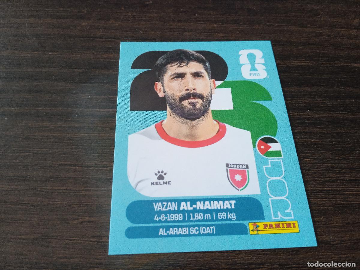 Cromos de F&uacute;tbol: Cromo Mundial Futbol 2026 Panini canada usa Mexico Jordania Yazan Al-Naimat JOR 16